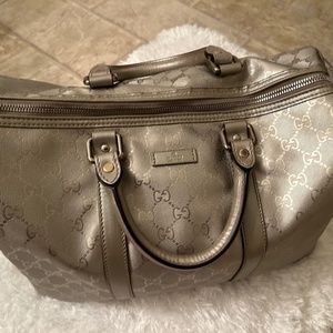 Platinum Gucci handbag